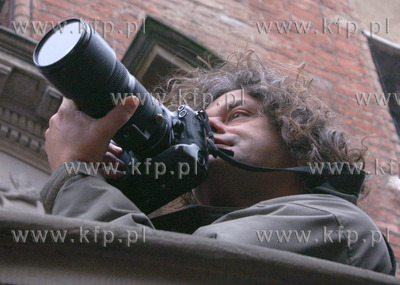 Fotoreporter Maciej Kosycarz. 09.12.2007 fot. Pawel...