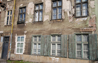 Gdansk. Zniszczone budynki na ul. Marynarki Polskiej
14.02.2008
fot....