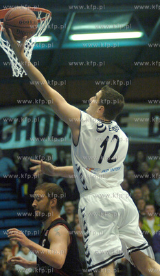 Slupsk hala Gryfia, mecz koszykowki Energa Czarni Slupsk...