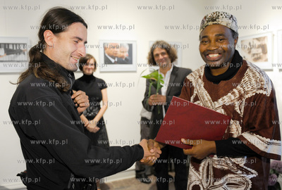 Gdansk. Nadbaltyckie Centrum Kultury. Uroczystosc wreczenia...