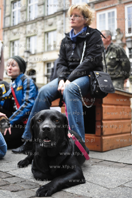 Akcja protestacyjna pt. Zerwijmy lancuchy! zorganizowana...