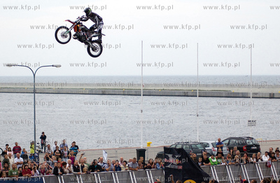 Gdynia, Skwer Kosciuszki. Red Bull X-Fighters Jams....
