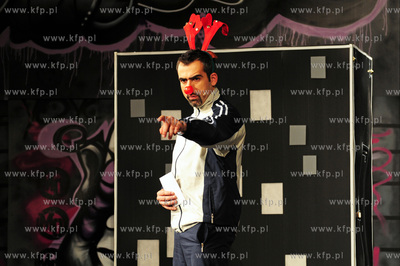 Teatr Miejski Gdynia Wystep Kabaretu LIMO, nz. Abelard...