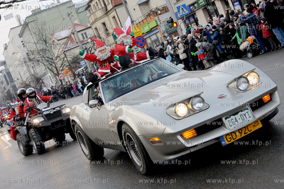Gdynia. Jubileuszowa, X edycja parady Mikolaje na Motocyklach...