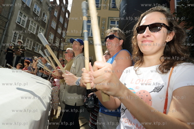 Otwarcie 753 Jarmarku św. Dominika w Gdansku. Podczas...