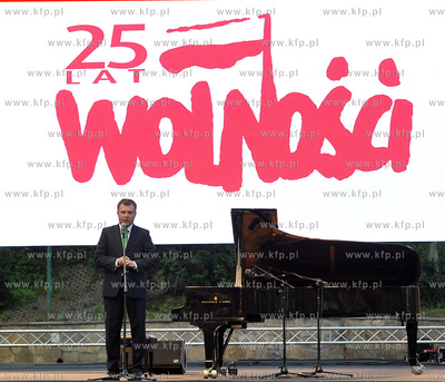 Sopot Opera Lesna. Prezydent Bronislaw Komorowski uczestniczyl...