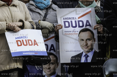 Starogard Gdanski. Spotkanie kandydata PiS na prezydenta...