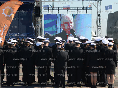 Na Molo Poludniowym w Gdyni zainaugorowano rozpoczecie...