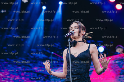 Gdańsk. Plac Zebrań Ludowych. Koncert gwiazd polskiej...