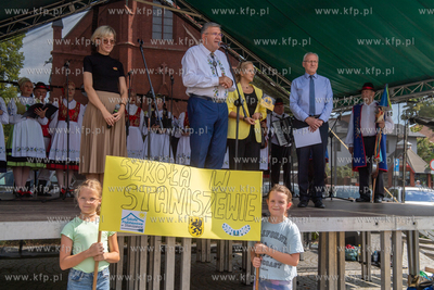 Dzień Flagi Kaszubskiej w Kartuzach. 18.08.2023. Fot....