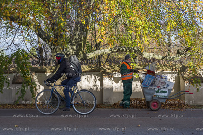 Gdańsk Oliwa. Jesienne porządki.30.10.2019 Fot....