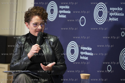 Sopoteka. Sopockie Spotkania Kobiet.  W spotkaniu uczestniczyly:...