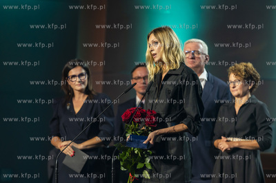 Gdańsk, ECS. Gala wręczenia Medali Wolności Słowa....