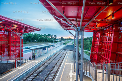Pomorska Kolej Metropolitalna, stacja Gdansk Kielpinek....