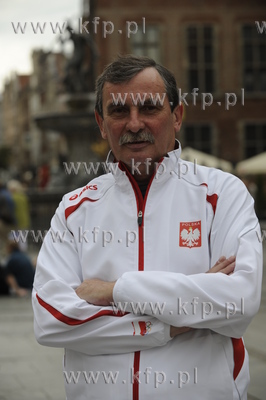 Tadeusz Paginski - trener polskich florecistow. 18.07.2008...