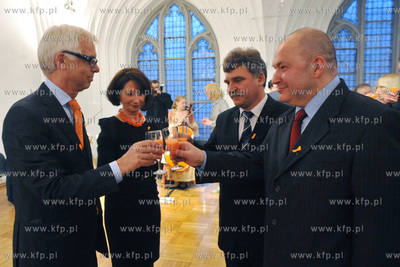 Gdansk. Muzeum Narodowe. Oficjalna uroczystosc z okazji...
