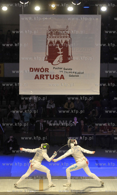 Gdansk. Turniej Dwor Artusa - Puchar Swiata we florecie...
