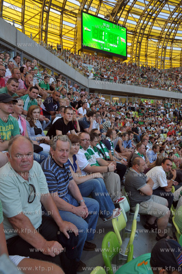 Mecz inauguracyjny na PGE Arena w Gdansku pomiedzy...