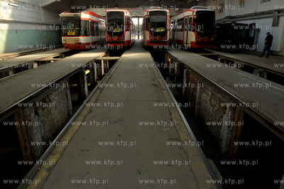 Gdansk, Strzyza. Zajazdnia tramwajowa Wrzeszcz. 21.06.2013...