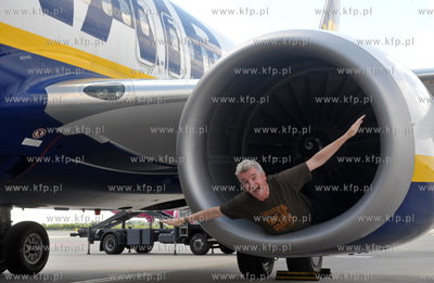 Port Lotniczy Gdansk. Konferencja Michael'a O'Leary...