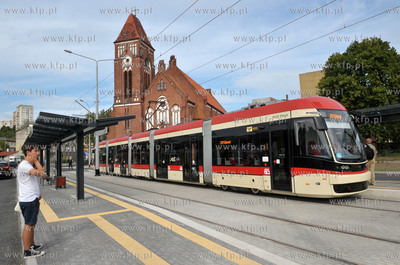 Pierwszy przejazd tramwaju nowa linią na trasie Siedlce...