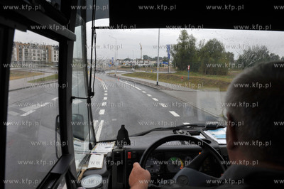 Otwarcie wezlow i dojazdow do przystanku PKM Jasien....