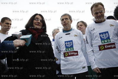 Gdansk. Mecz bylych pracownikow Spoldzielni Pracy Uslug...