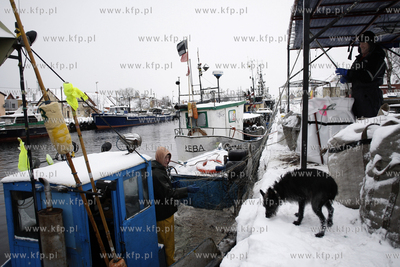 Leba. Port rybacki.
20.12.2010
fot. Krzysztof Mystkowski...