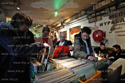Sopot. Gielda plyt winylowych w Spoldzielni Literackiej.
19.04.2012
fot....