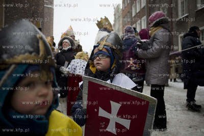 Gdansk. Orszak Trzech Kroli.
06.01.2017 
fot. Krzysztof...