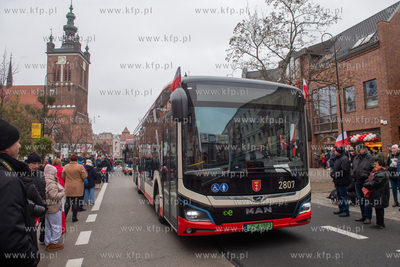 Gdańsk. Parada z okazji Narodowego Święta Niepodległości....