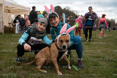 Charytatywny bieg Goń Zajączka. Wydarzenie to ma...
