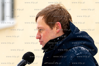 Gdansk. Morena. Odsłonięcie tablicy upamiętniającej...