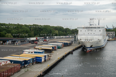 Port Gdańsk. Uruchomienie nowego połączenia promowego...