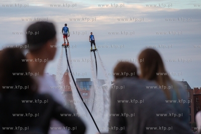 Gdańsk, Water Show Gdańsk. Pokazy umiejętności...