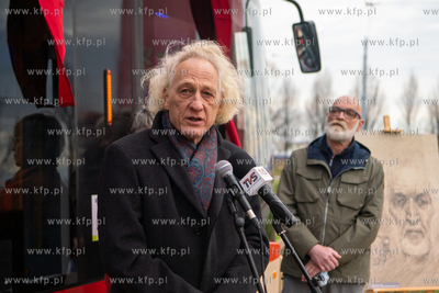 Gdańsk, pętla tramwajowa przy ul. Witosa. Uroczystość...