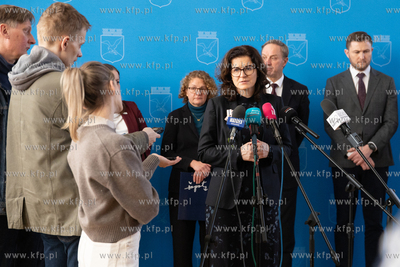 Sopot. Konferencja prasowa samorządowców zrzeszonych...