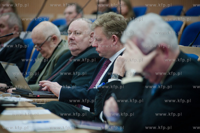 Gdansk. XXVII sesja Sejmiku Wojewodztwa Pomorskiego.
Nz...