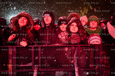 Gdansk. Targ Weglowy. 22 Final Wielkiej Orkiestry Swiatecznej...