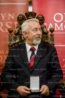 Gdansk. Ratusz Glownomiejski. Uroczystosc wreczenia...