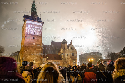 Zabawa sylwestrowa na Targu Weglowym w Gdansku.
31.12.2014
fot....