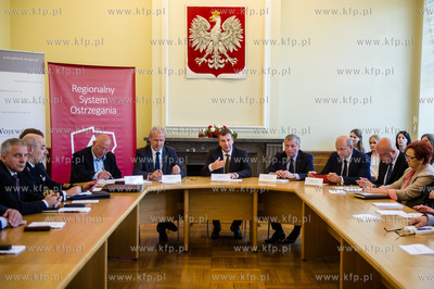 Gdansk. Sala Kominkowa Pomorskiego Urzedu Wojewodzkiego....