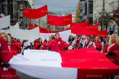 Gdynskie Urodziny Niepodleglej. Parada Niepodleglosci...