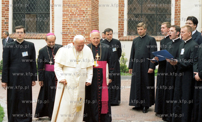 Pobyt Jana Pawla II w Kurii Biskupiej w Gdansku,obecnie...