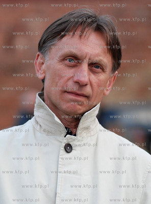 VIII Festiwal Dobrego Humoru w Gdansku. Nz. Krzysztof...