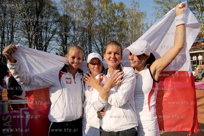 Korty Tenisowego Klubu Sportowego ARKA w Gdyni. Polska...