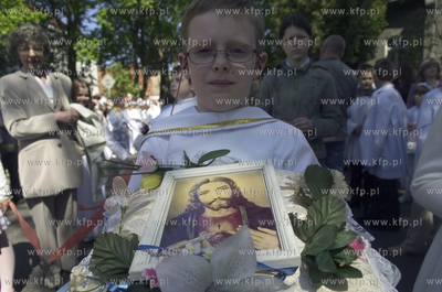 Slupsk
Procesja Bozego Ciala przeszla ulicami Slupska....