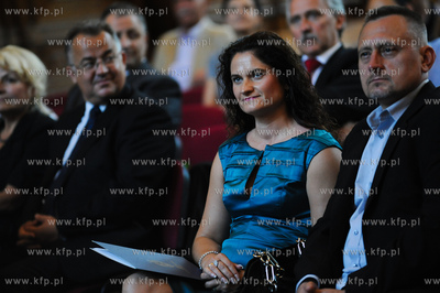 Gdansk. Dwor Artusa. Uroczystosc 65 lecia Radia Gdansk...