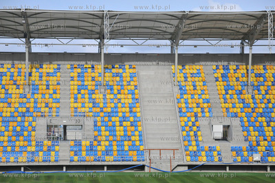 Dzien Otwarty na budowanym stadionie pilkarskim przy...