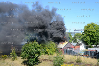 Pozar w Gdyni Grabowku. 26.08.2013 fot. Andrzej J....